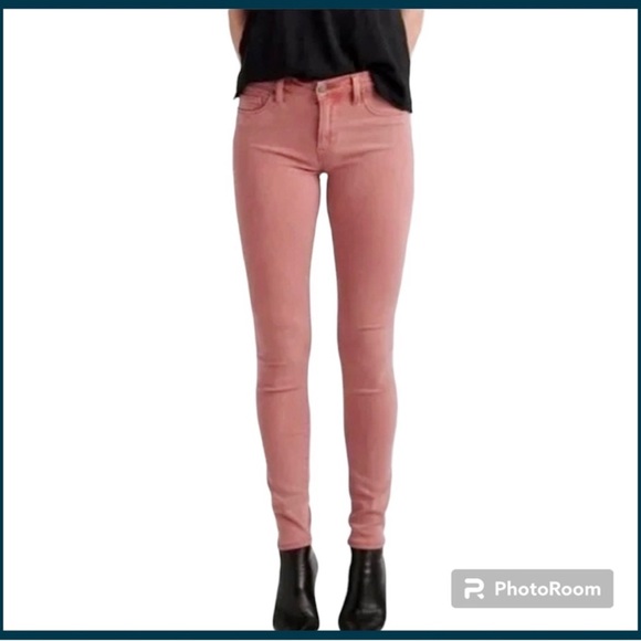 Dusty Pink Hudson Jeans, Sz 29, Nico Style, Midrise Super Skinny - Picture 1 of 14
